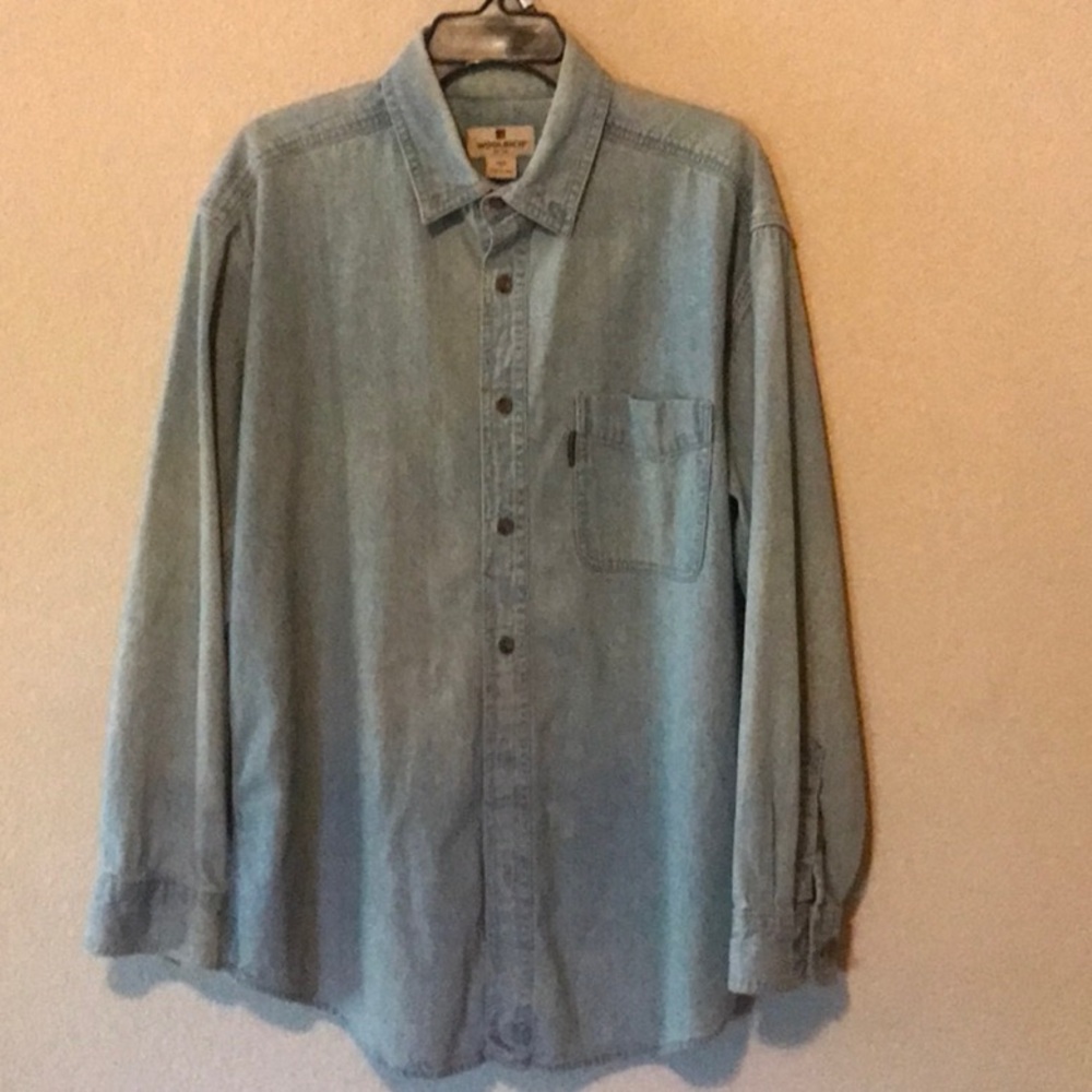 Men’s Denim Woolrich Shirt